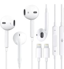 2 Pack iPhone Headphones Apple MFi Certified 