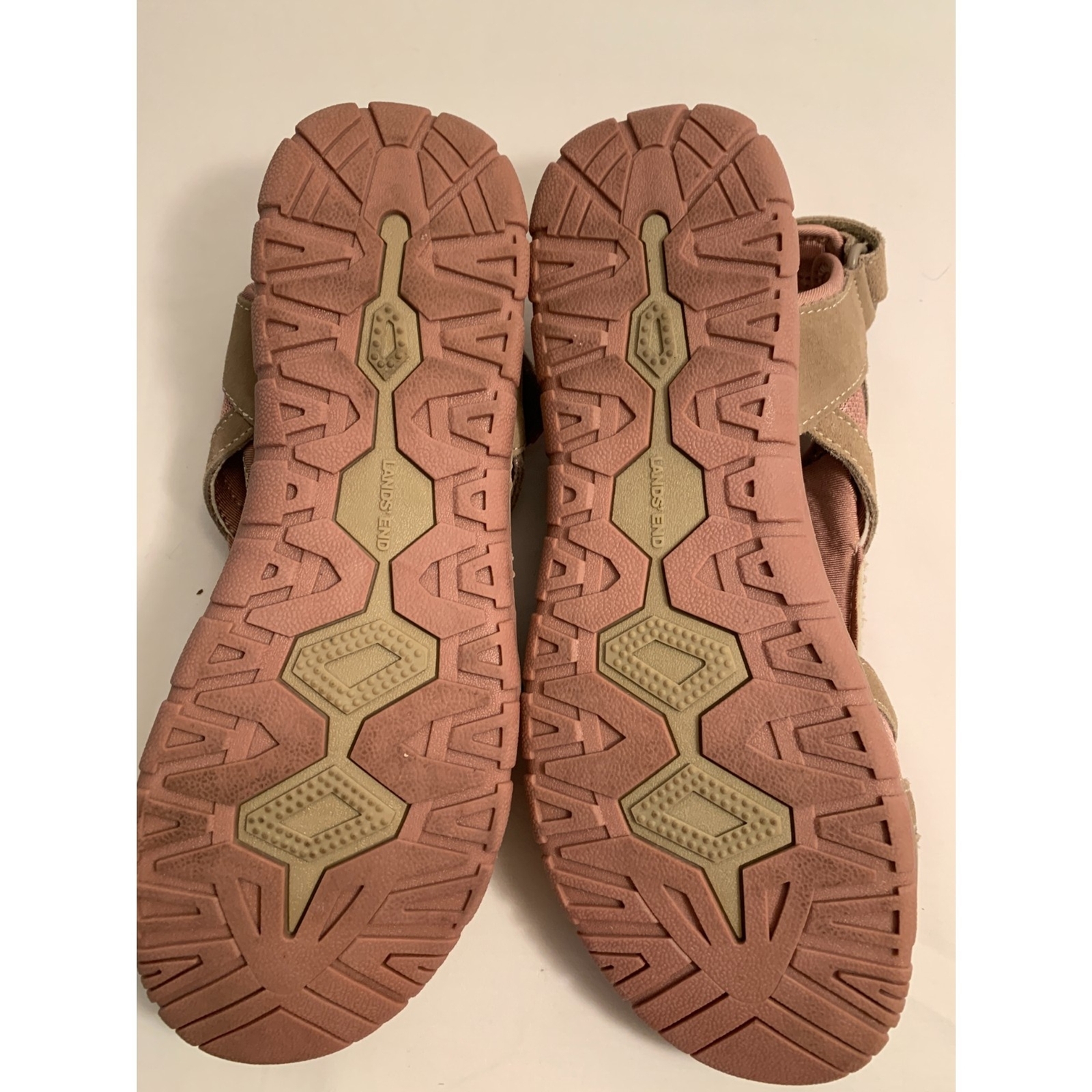 Lands End Women s All Weather Closed Toe Sandals Size 11D Desert Beige lands-end-women-s-all-weather-closed-toe-sandals-size-11d-desert-beige