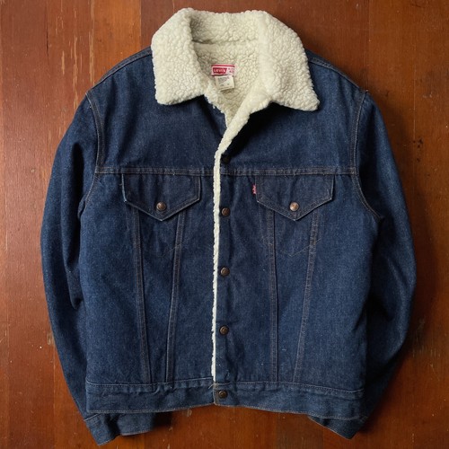 Vintage 70s Levi's Denim Sherpa Jacket 