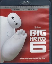 Big Hero 6 blu-ray - free shipping