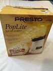 Presto 04820 PopLite Hot Air Popcorn Popper White And Yellow With Box