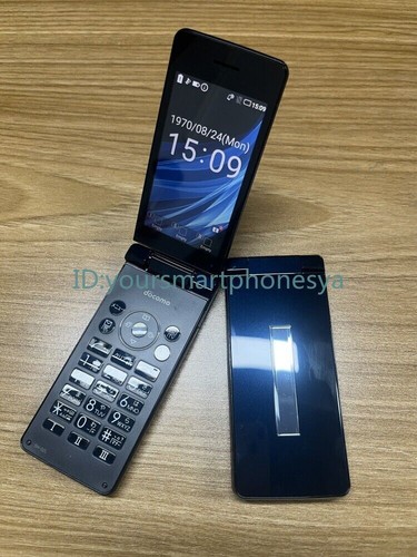 BLACK SHARP SH-02L AQUOS KEITAI 2 JAPAN ANDROID FLIP PHONE UNLOCKED - Picture 7 of 18