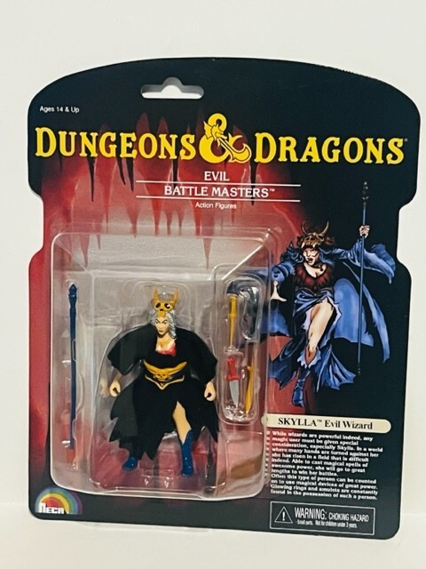 Skylla Wizard Advanced Dungeons Dragons figure toy Neca Lost