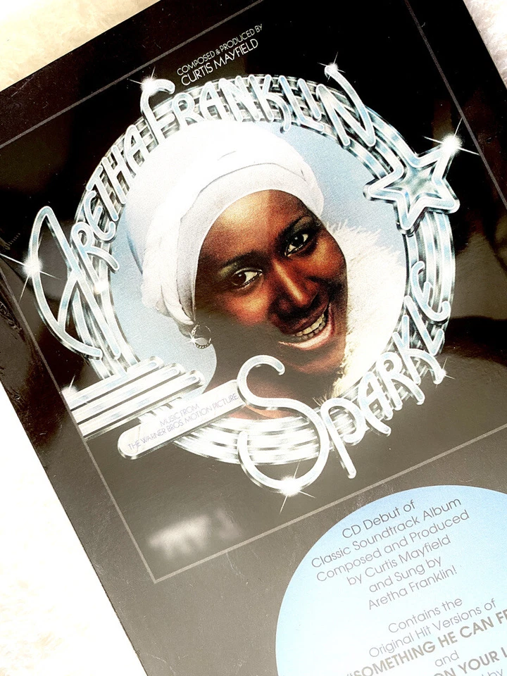 ARETHA FRANKLIN SEALED LONGBOX CD SPARKLE PROMO HYPE BOX LP RHINO SPECIAL MASTE — 第 2/4 张图片