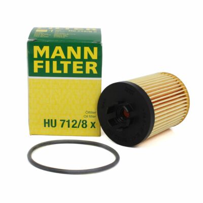 MANN HU712/8x Ölfilter für OPEL AGILA A ASTRA G CORSA B MERIVA A SUZUKI WAGON R