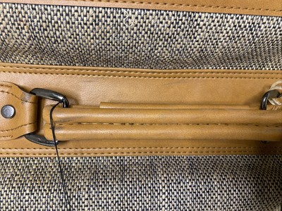 Sac De Voyage En Tweed Marron - Pierre Cardin - 46 Pouces - Neuf - Pour Costumes