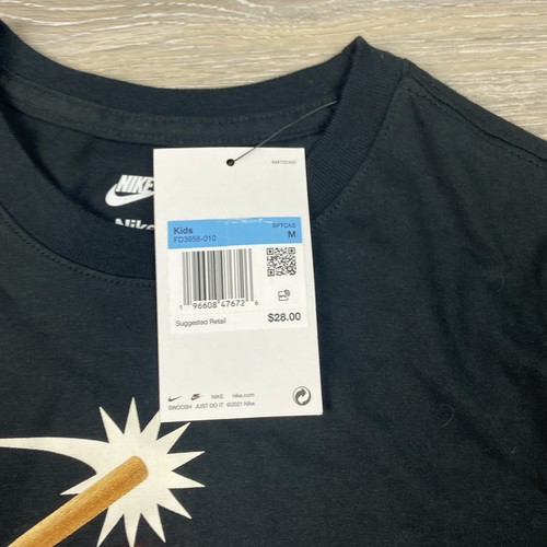 The Nike Tee T-Shirt Boys M Baseball Graphic Lightweight Short-Sleeve FD3958 - Picture 4 of 6