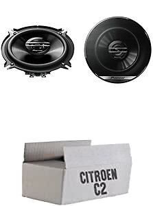 Pioneer Lautsprecher FüR Citroen C2 Heck TüR Boxen 13Cm 2-Wege PKW Koax Auto Set-image