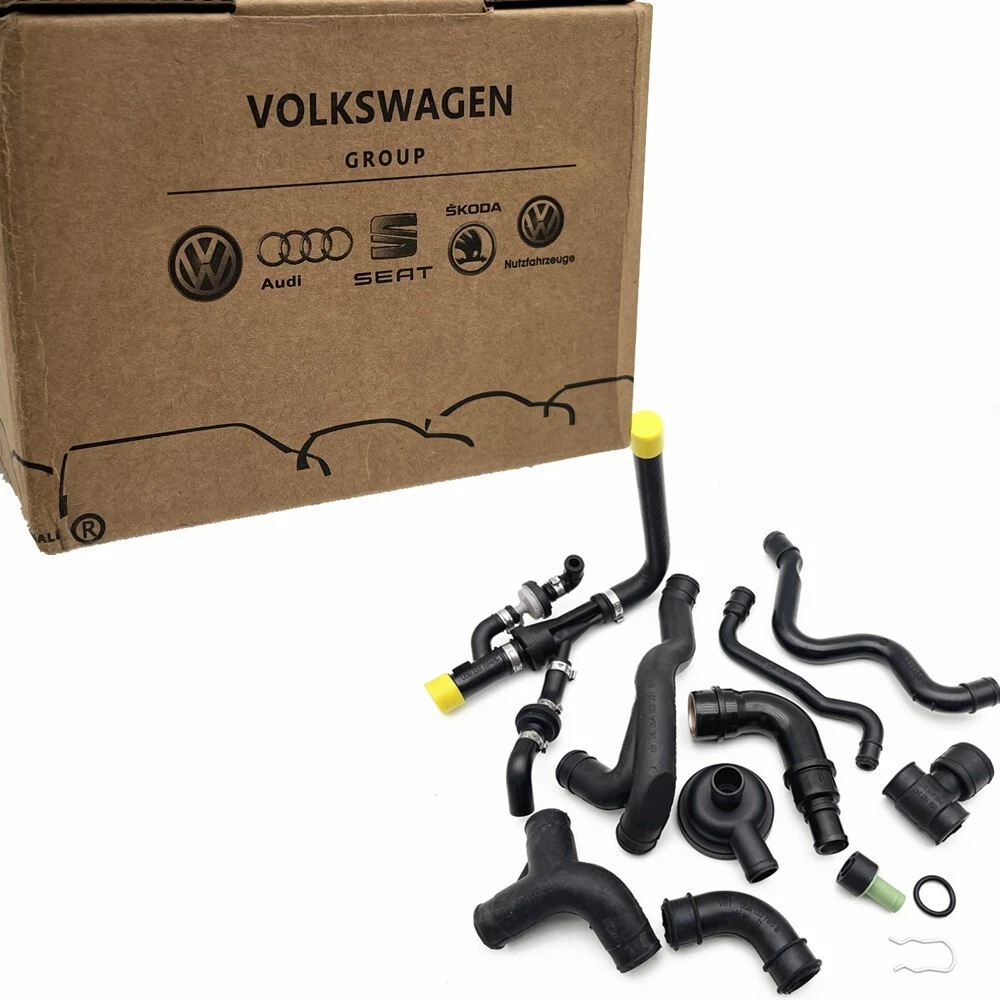 1.8T Crankcase Breather Hose Valve Kit For VW Jetta Golf Passat 