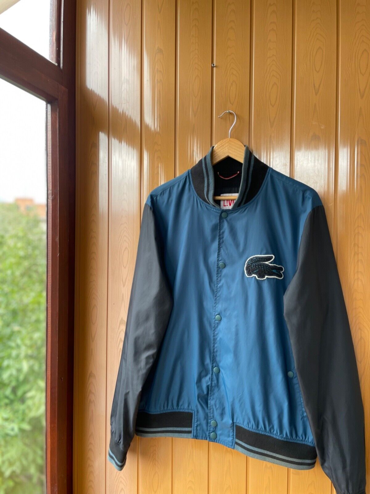 VTG Lacoste Live varsity Bomber jacket - image 1