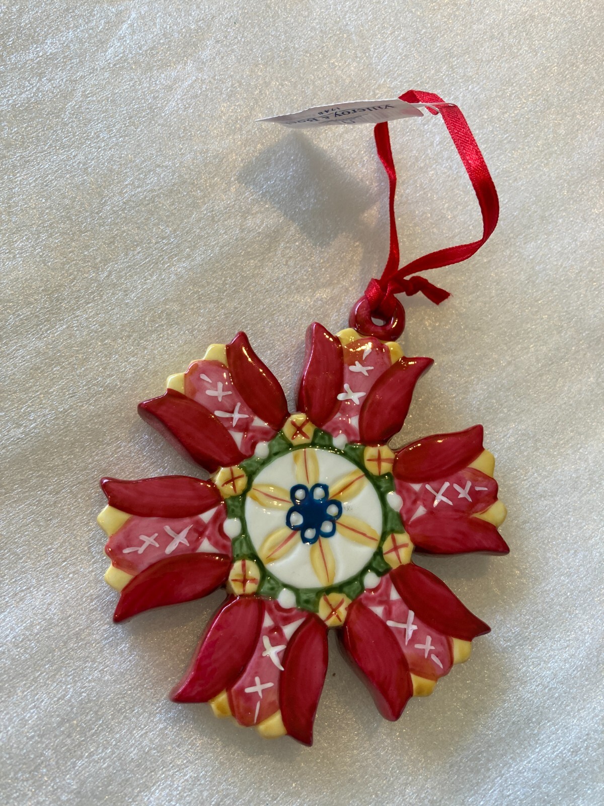 Vintage Villeroy & Boch Christmas Scandinavia Decoration as new