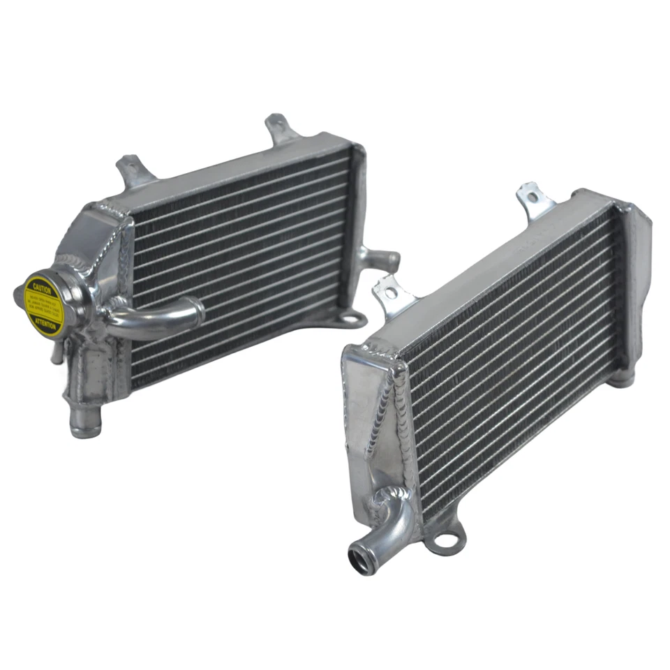 Radiador de aluminio L&R para Honda CRF450R/CRF450RWE/CRF450RX 2021-2024 2023 2022 Foto 2 de 4