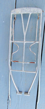 Vintage Metal Rear Bike Rack  Marked "CC" Rat Trap Style Cargo Carrier Bicycle