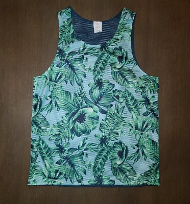 NWOT ORIGINAL USE MENS TROPICAL MESH TANK TOP SIZE S