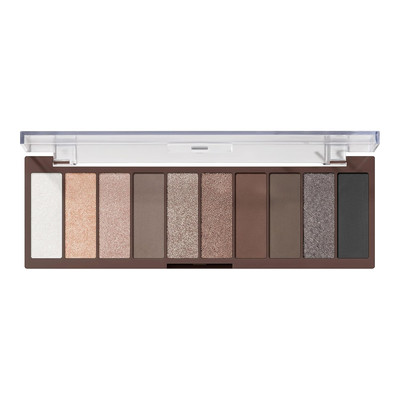 Perfect 10 Eyeshadow Palette, Ten Ultra-Pigmented Nude Shades, Blendable Formula