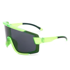 Oversize Sporty Square Chunky Shield Sunglasses
