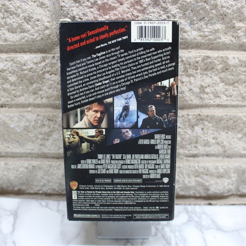 The Fugitive VHS Harrison Ford - Picture 3 of 4