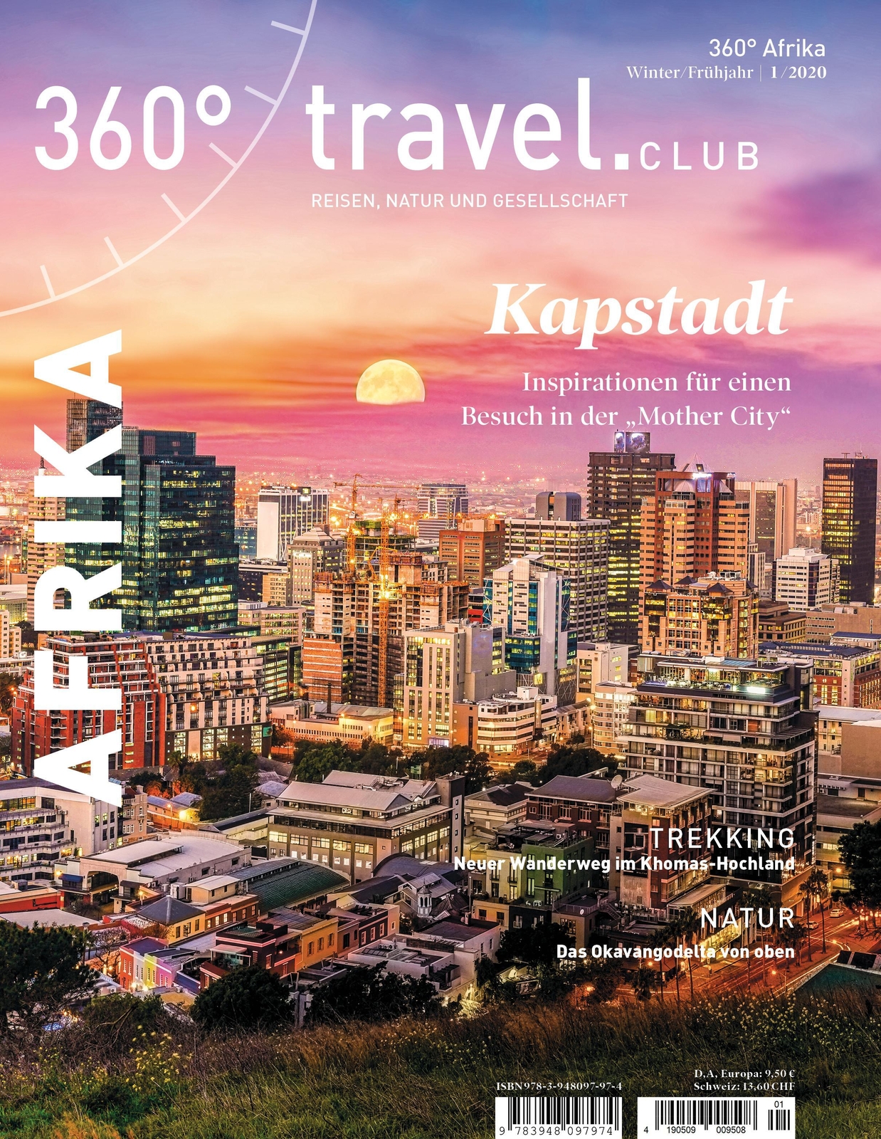 Thumbnail - 360° Afrika - Ausgabe Winter/frühjahr 2020 | Broschüre | Deutsch