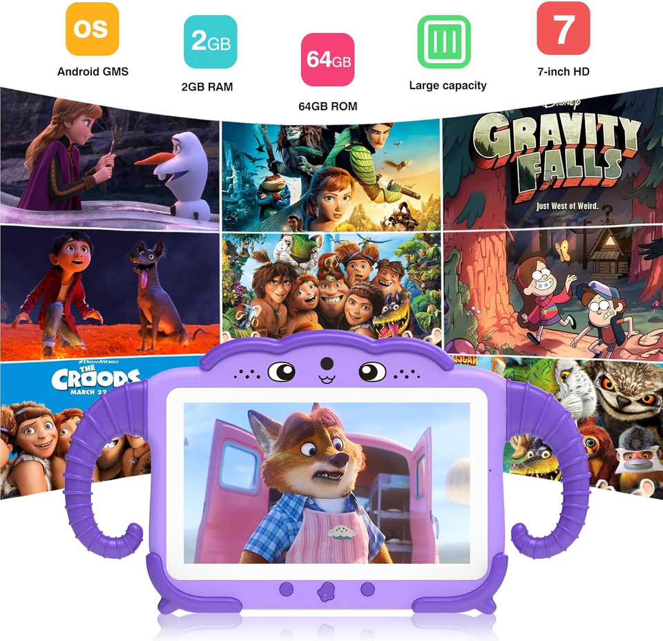 Kids Tablet 7IN Tablet for Kids 37 Toddler Tablet, Tablet for Toddler