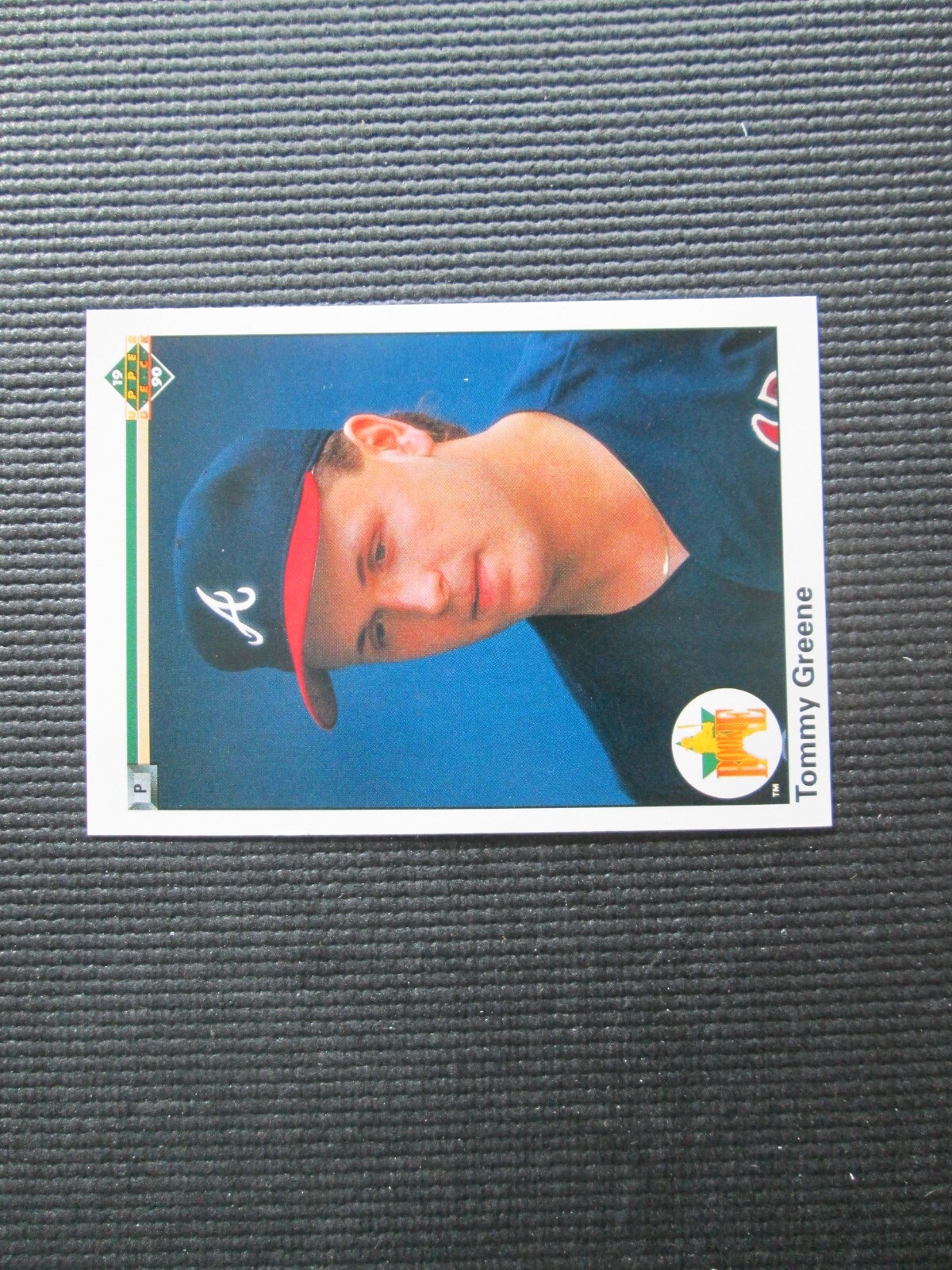 1990  Upper Deck   Tommy Greene   #49   Atlanta Braves   RC
