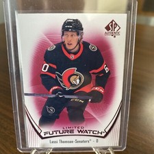 2021-22 SP Authentic Hockey #161 Lassi Thomson Future Watch Limited Red