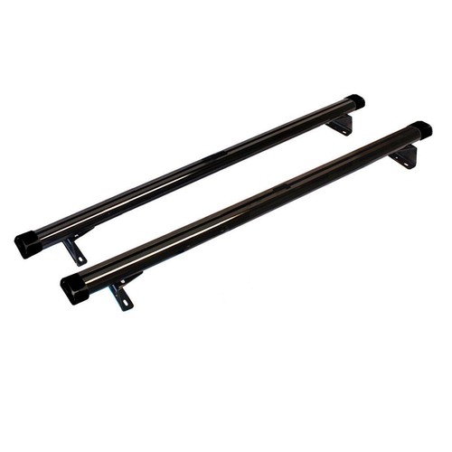 Black Vantech 2 bar Aluminum ladder roof rack with 50" bars for Chevy HHR - Picture 3 of 3