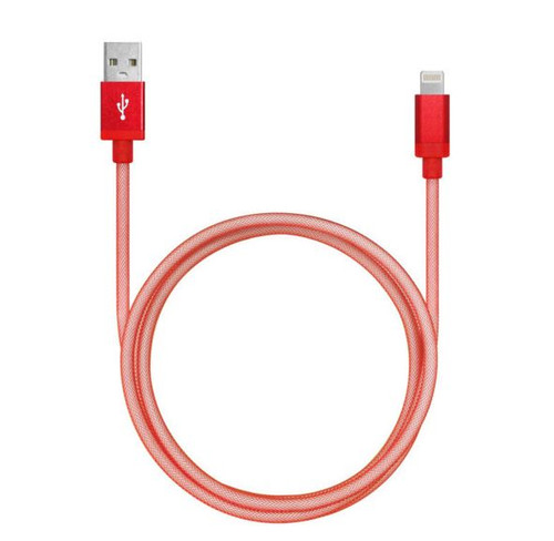 Qualité Fort Maille Câble pour IPHONE 7 8 11 12 5S Se IPAD Chargeur USB Données