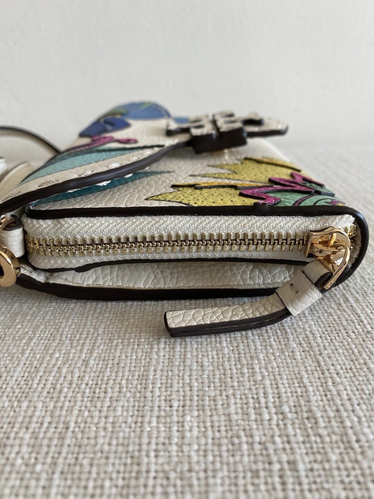 AUTENTICA BORSA A TRACOLLA TORY BURCH MC GRAW PORTAFOGLIO FLOREALE NUOVA CON ETICHETTE