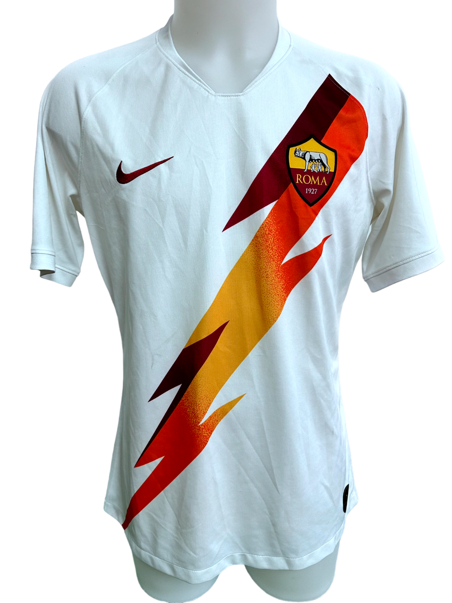 Maillot AS Roma Primavera 2019/2020 - Nike - Match Worn (porté Sur Le Terrain)