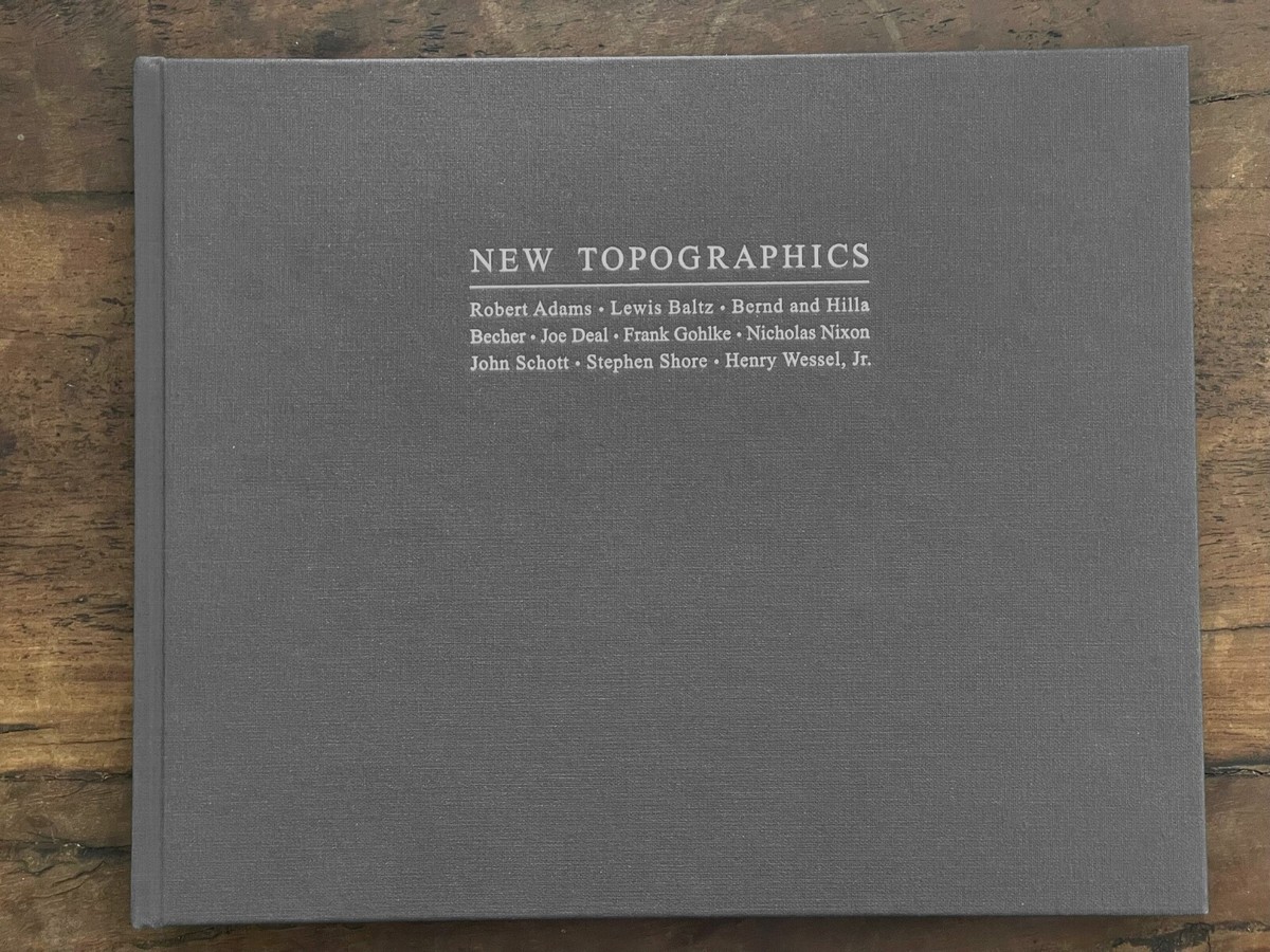 New Topographics, like new, out of print, first edition