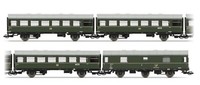 Tt 4Tlg. Set Reko-Wagen 3-Achs. Wagen + Postwagen Dr Ep.Iii Hornby Arnold HN9510