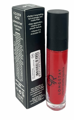 Golden Rose Longstay Liquid Matte Lipstick Kissproof (5.5mL/0.19oz) YOU PICK!