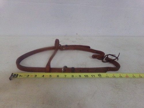 Western Tack Lot (5 pieces) Skid Boot, Headstall, Curb Chain, Shin Wrap, LeaStra - Picture 11 of 15