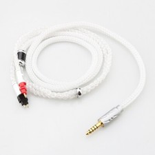 16 Cores Pure Silver Headphone Cable For Sennheiser HD580 HD600 HD650 HD25