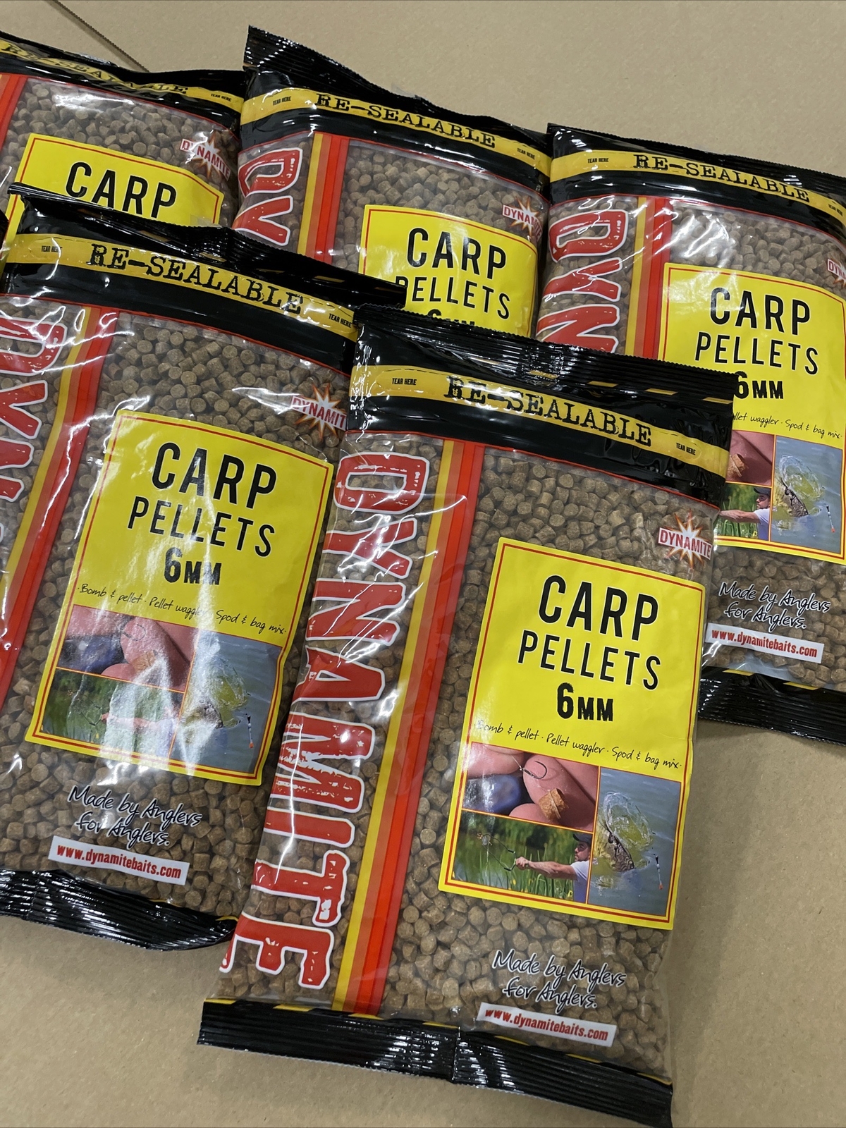 9 x Dynamite Baits Carp Pellets 700g Carp Fishing Tackle Bait Job Lot