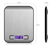 High Accuracy Max 5000g Food Smart Kitchen Scale Food Scale Digital Kitc