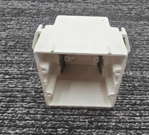 (QTY 4) Allied Moulded 2302 2-Gang 37 cu. in. New Work Switch or Receptacle Box