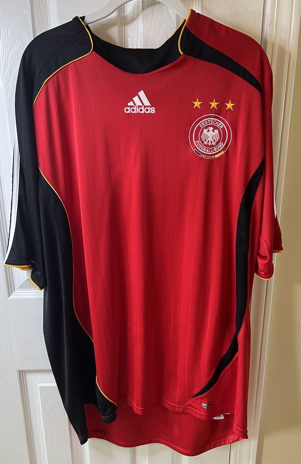 GERMANY 2006/08 Away Adidas Football Shirt US 2XL mens Vintage Soccer Jersey