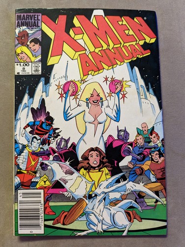 Uncanny X-Men Annual #8 Marvel Comics, 1984, FREE UK POSTAGE