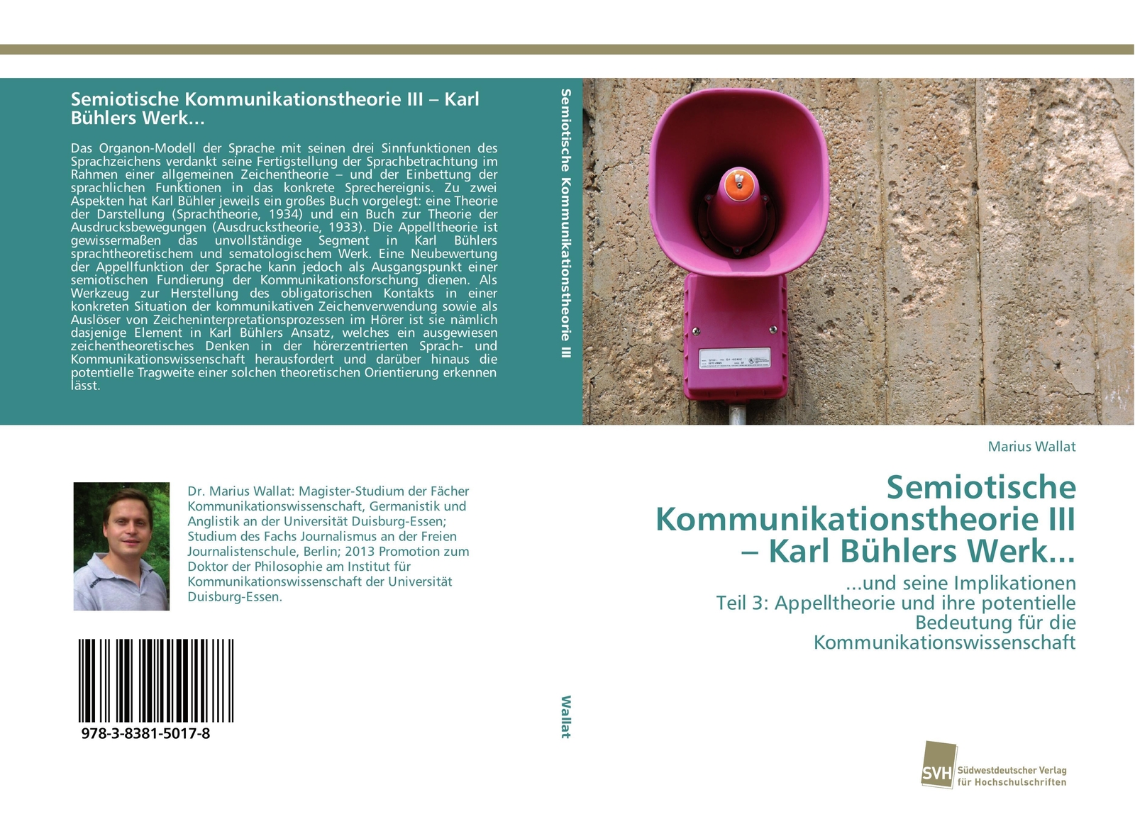 Thumbnail - Marius Wallat | Semiotische Kommunikationstheorie Iii ¿ Karl Bühlers