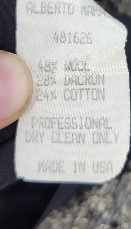 Alberto Makali Skirt Womens Black Multi Tweed Straight Pencil - Image 4 of 4