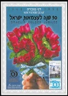 1998 Israel 50 Golden Jubilee Souvenir Leaf FDC w sleeve Carmel 300, Scott 1332.