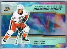 2022-23 BLACK DIAMOND MIGHT TROY TERRY 13/99 ANAHEIM DUCKS #DM-TT
