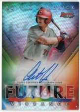 Austin Hendrick 2021 Bowman's Best Future Vibrance Autograph #/150 Card #BFVA-AH