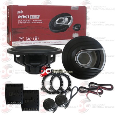 marine component speakers 6.5