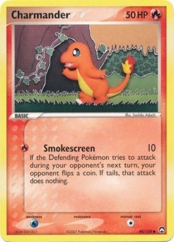 Pokémon TCG - Charmander - 48/108 - Common - EX Power Keepers [Near Mint]