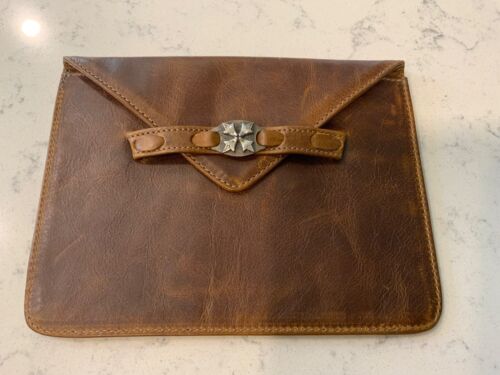 Soffer Ari Kamilot Wallet Chrome Sterling Silver Buckle Hearts