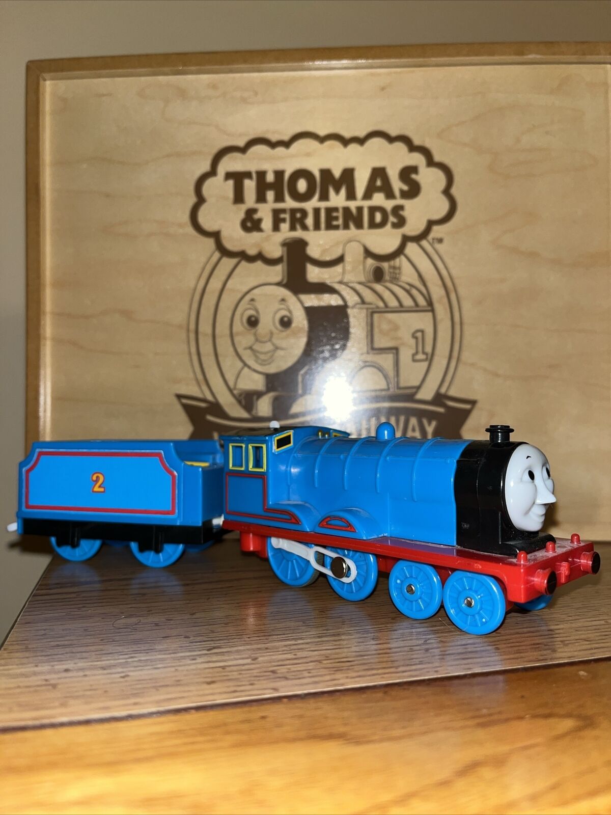 EDWARD ! Thomas Friends Train 2009 ! C BATTERY TRACKMASTER ! EXCELLENT