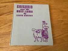 Old Rare Peruvian Book Gregorio And The White Llama By Laura Bannon Beautiful