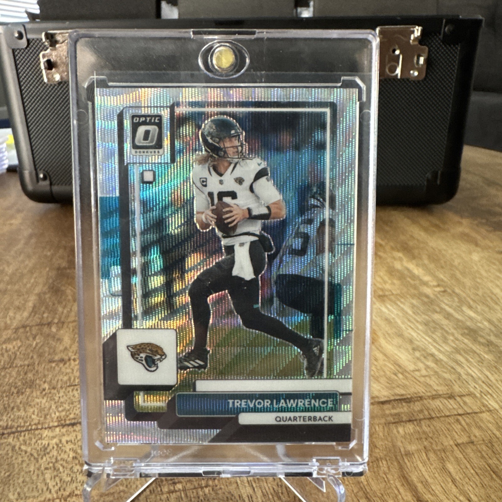 2022 Panini Donruss Optic - Wave Prizm #88 Trevor Lawrence /300